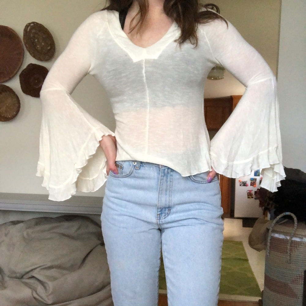 Free people flowy long sleeve